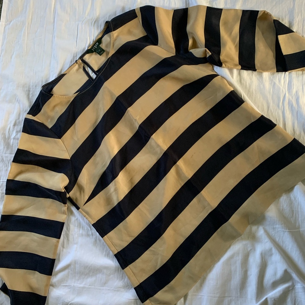 J. Crew silk blouse. Size M!